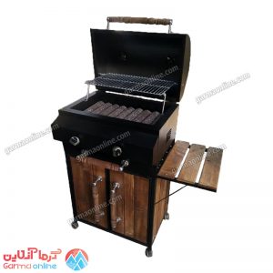 باربیکیو گازی صادراتی کابینت چوب و پروفیل