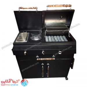باربیکیو گازی ذغالی پلوپز ایرانی ،تاپینگ و کباب پز